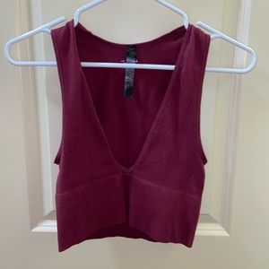 Out from Under Hailey Seamless Plunging Bra Top